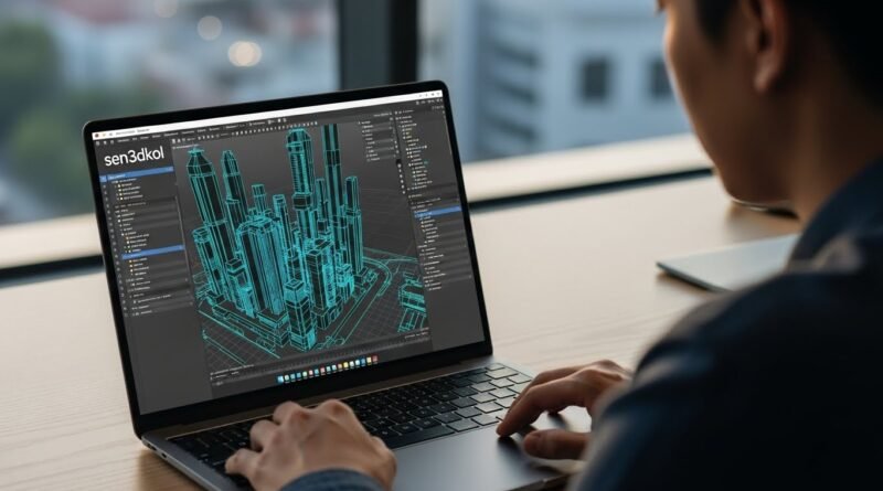 sen3dkol software laptop