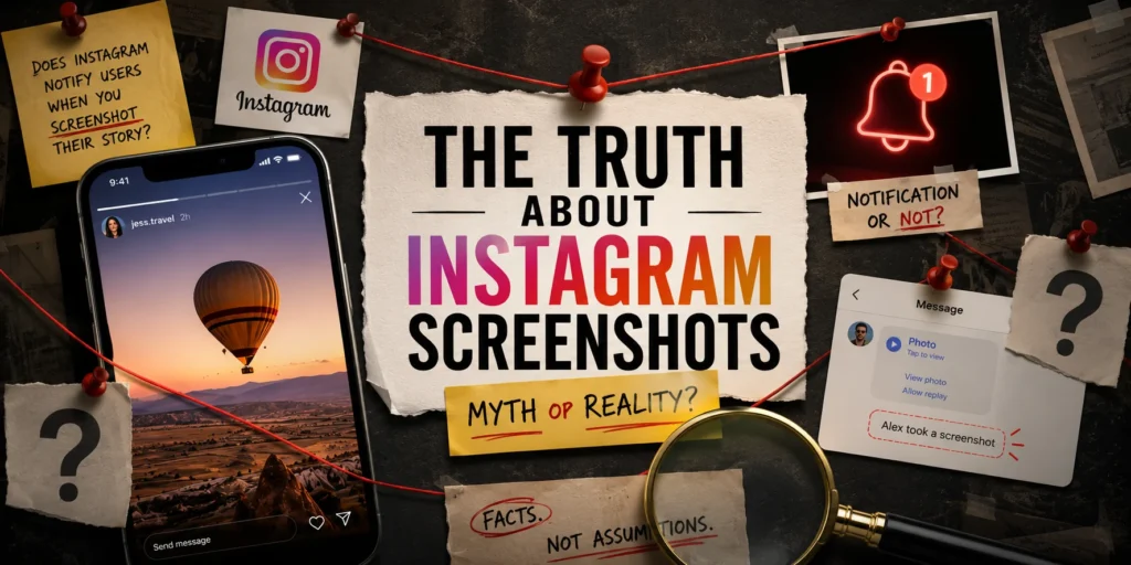 does instagram notify when you screenshot a story