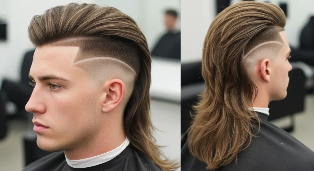 low taper mullet